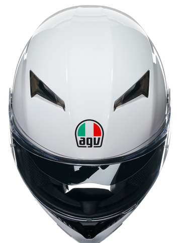 КАСКА AGV K3 E2206 - MONO SETA WHITE
