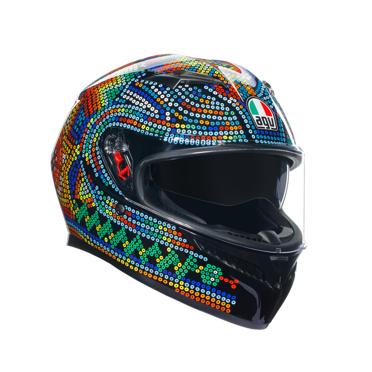 КАСКА AGV K3 - ROSSI WINTER TEST 2018