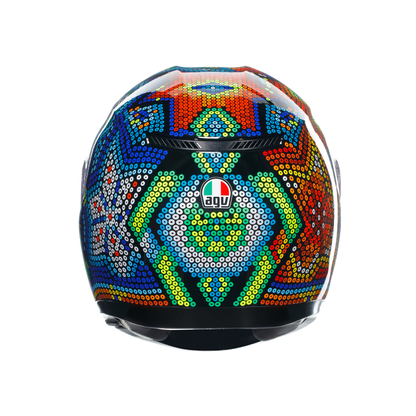 КАСКА AGV K3 - ROSSI WINTER TEST 2018