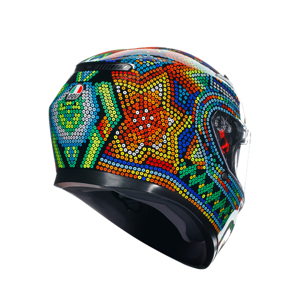 КАСКА AGV K3 - ROSSI WINTER TEST 2018