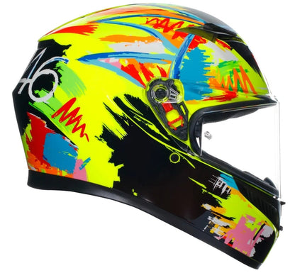 КАСКА AGV K3 ROSSI WINTER TEST 2019
