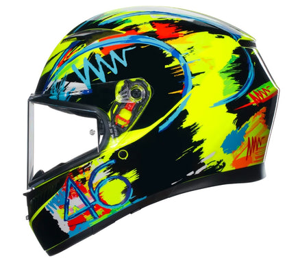 КАСКА AGV K3 ROSSI WINTER TEST 2019