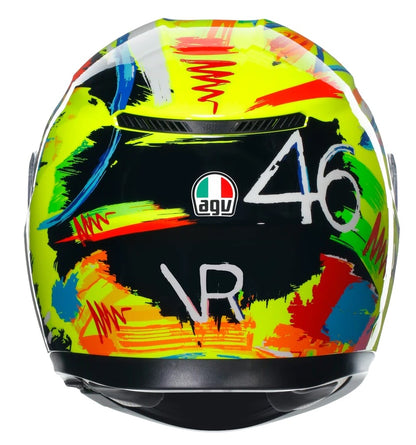 КАСКА AGV K3 ROSSI WINTER TEST 2019