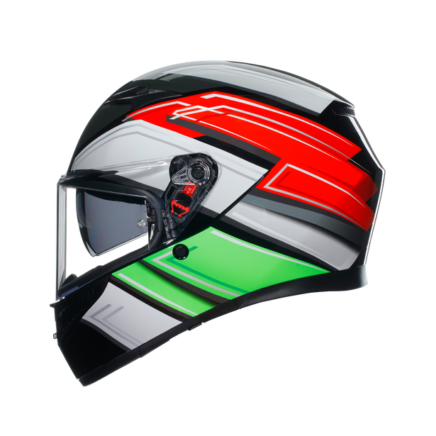 КАСКА AGV K3 - WING BLACK/ITALY