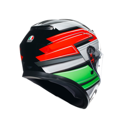 КАСКА AGV K3 - WING BLACK/ITALY