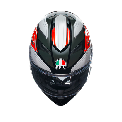 КАСКА AGV K3 - WING BLACK/ITALY
