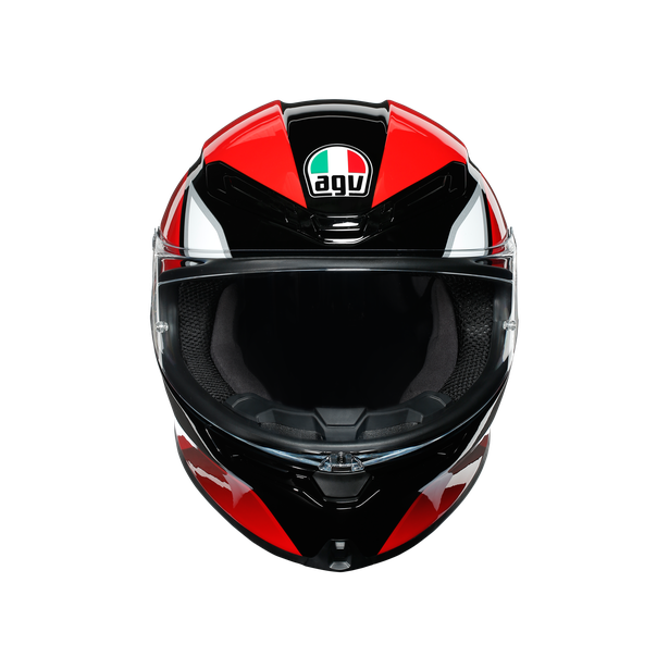 КАСКА K-6 S HYPHEN BLACK/RED/WHITE