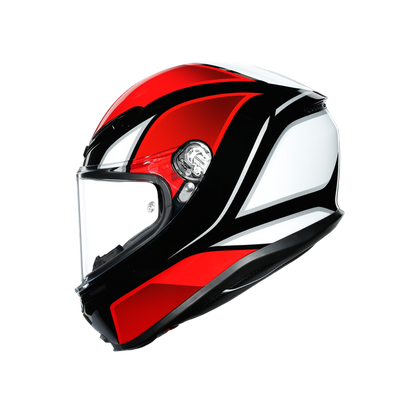 КАСКА K-6 S HYPHEN BLACK/RED/WHITE