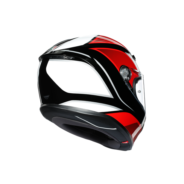 КАСКА K-6 S HYPHEN BLACK/RED/WHITE