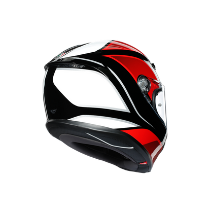 КАСКА K-6 S HYPHEN BLACK/RED/WHITE
