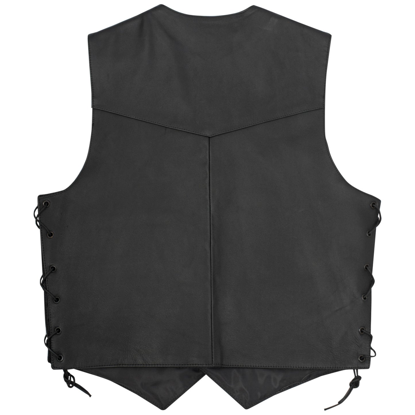 Кожен мото елек A-PRO WILD BLACK