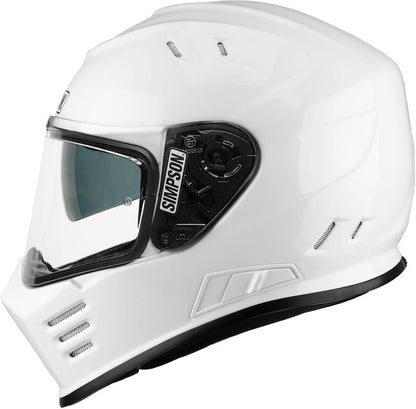 Каска SIMPSON VENOM SOLID GLOSS WHITE
