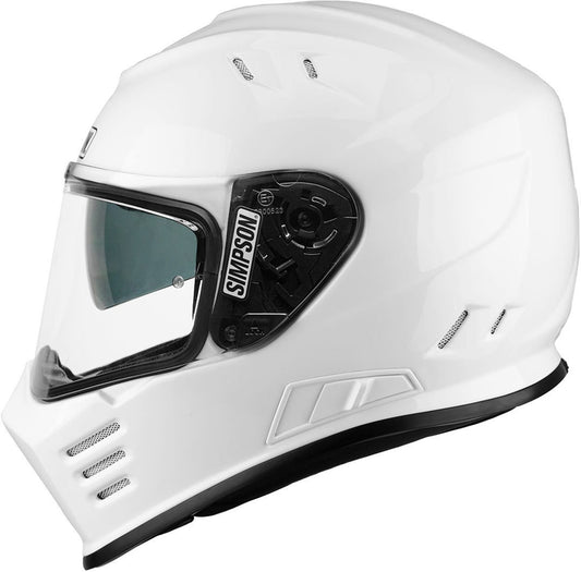 Каска SIMPSON VENOM SOLID GLOSS WHITE