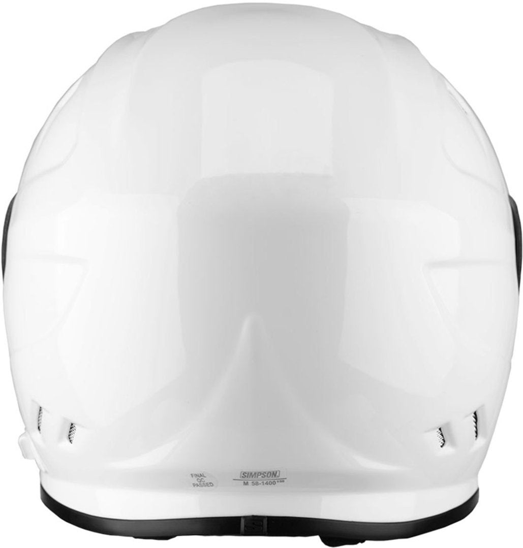 Каска SIMPSON VENOM SOLID GLOSS WHITE
