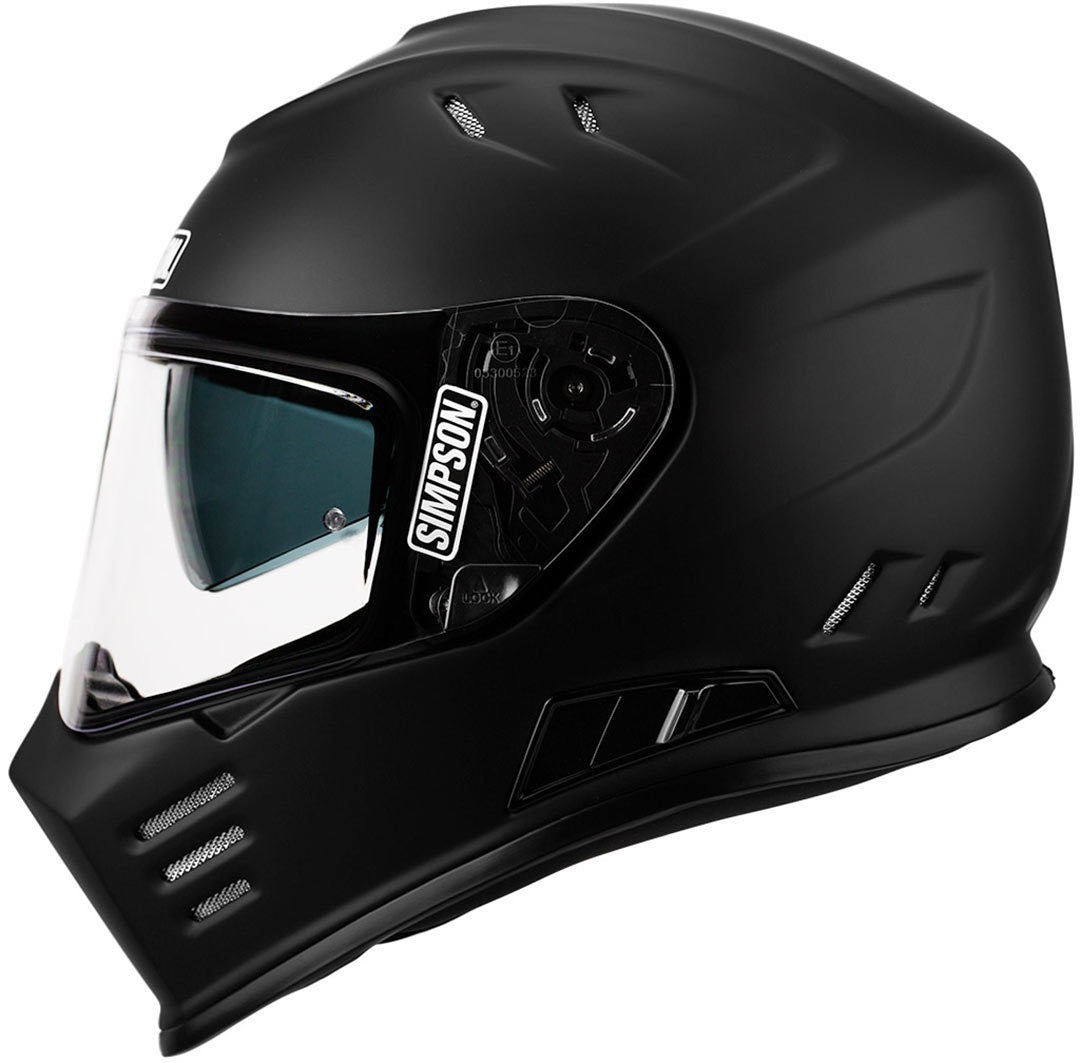 Каска SIMPSON VENOM SOLID МАТТ BLACK