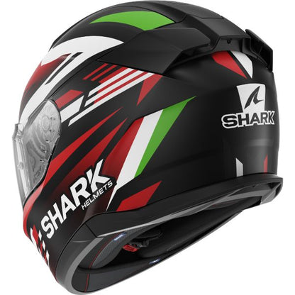 Каска SHARK D-SKWAL 3 FIRSTLAP MAT BK/GR/RD