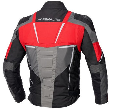 Текстилно мото яке ADRENALINE SCORPIO BLACK/RED/GRAY
