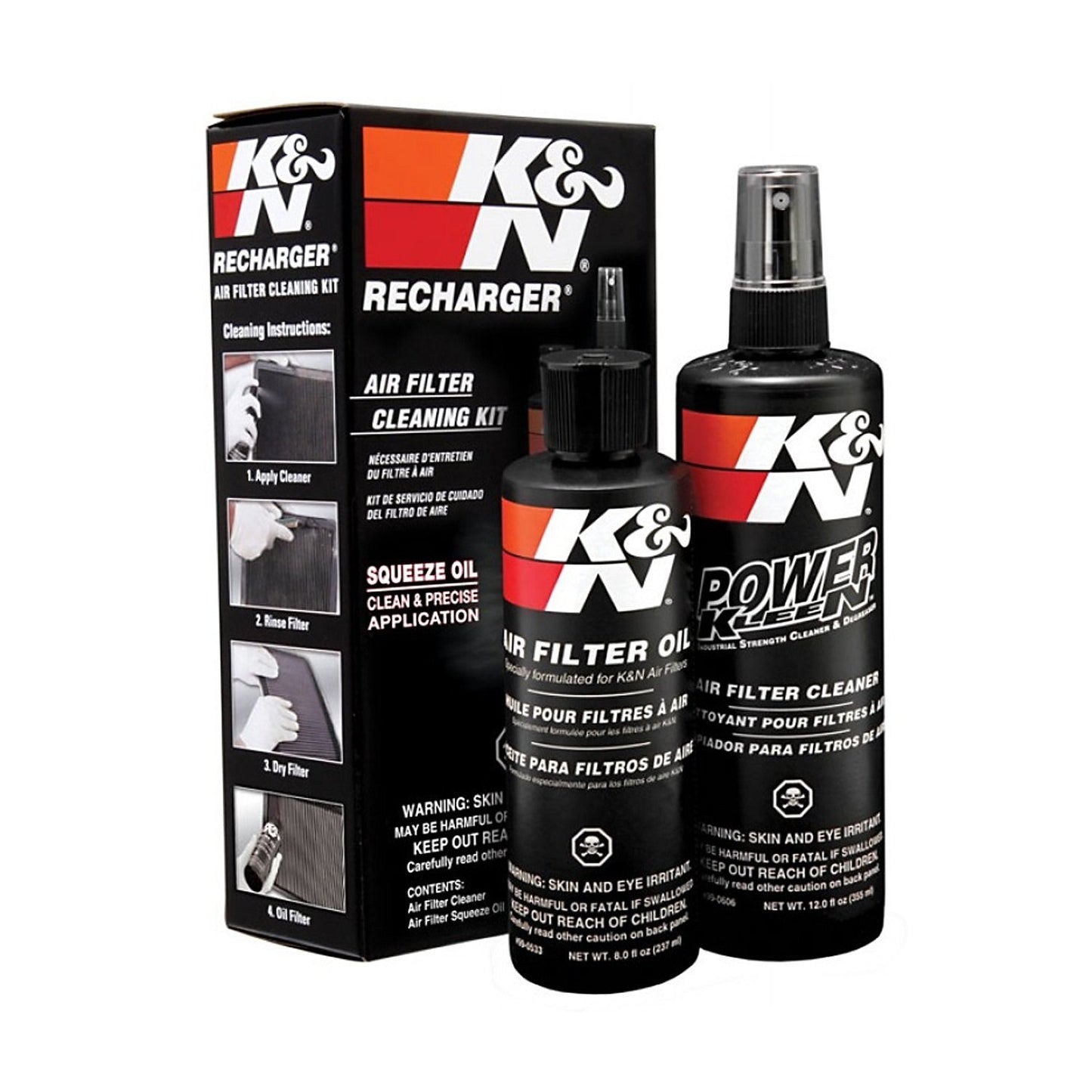Комплект за почистване на въздушни филтри K&amp;N RECHARGER