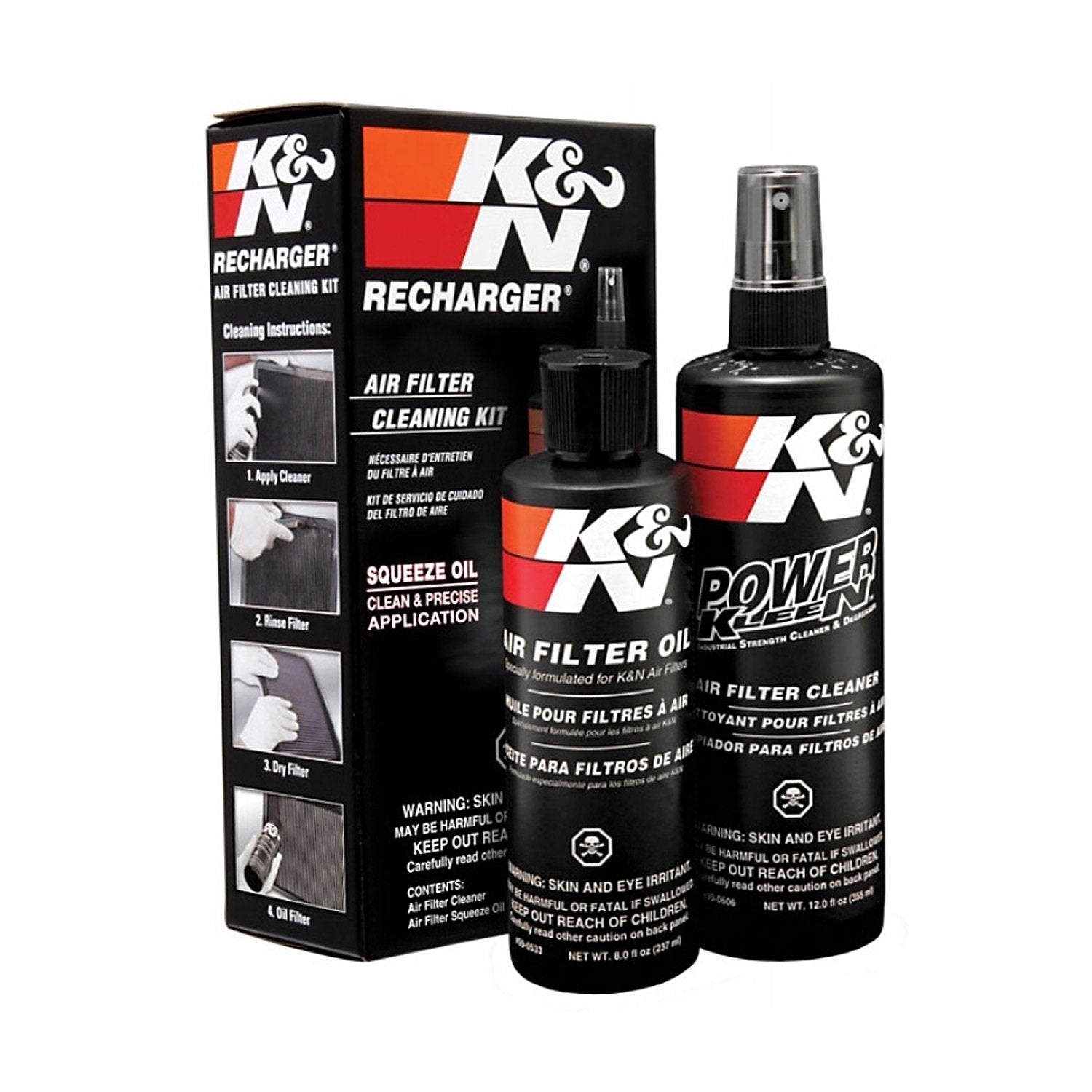Комплект за почистване на въздушни филтри K&amp;N RECHARGER