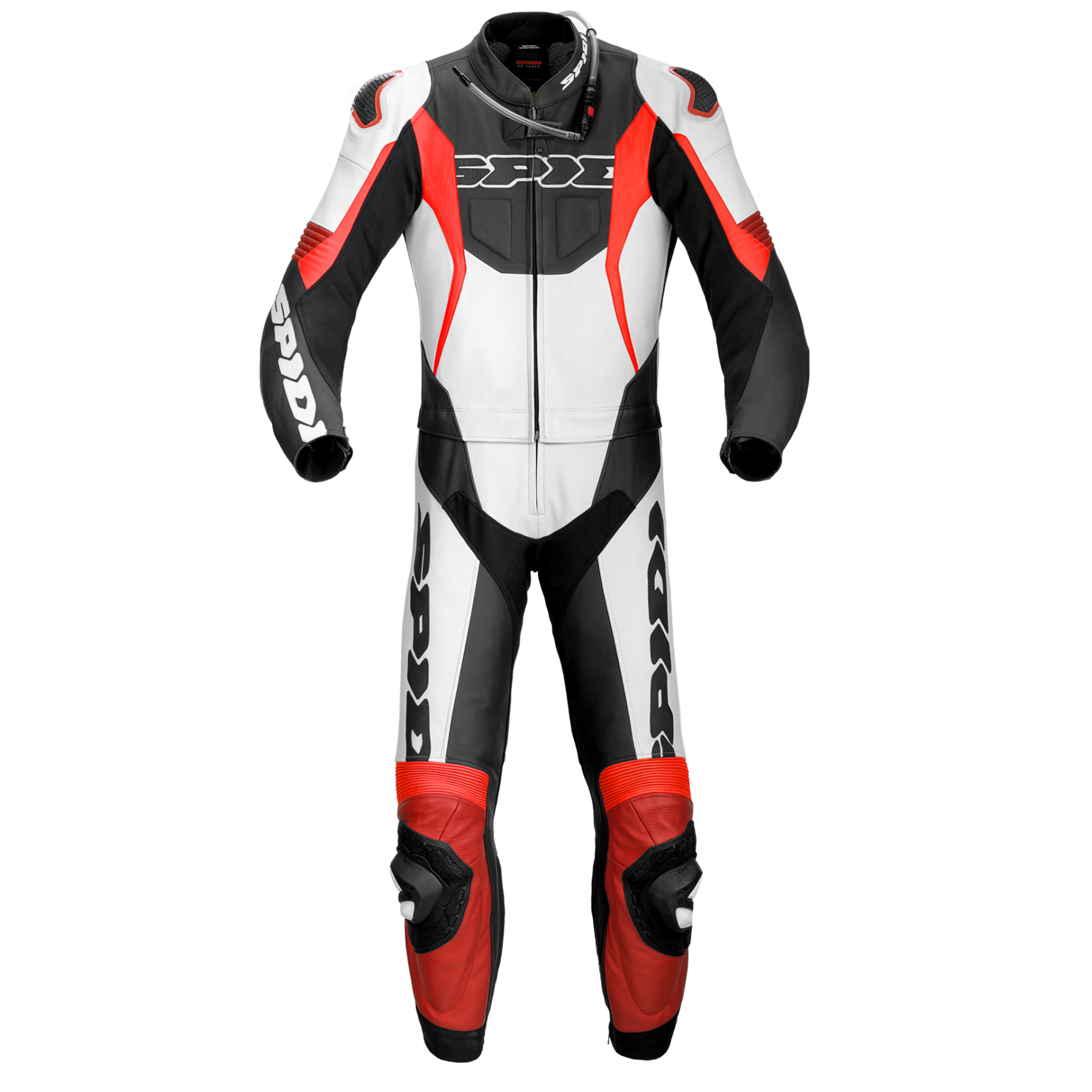 Кожен екип от две части SPIDI SPORT WARRIOR TOUR BLACK/RED
