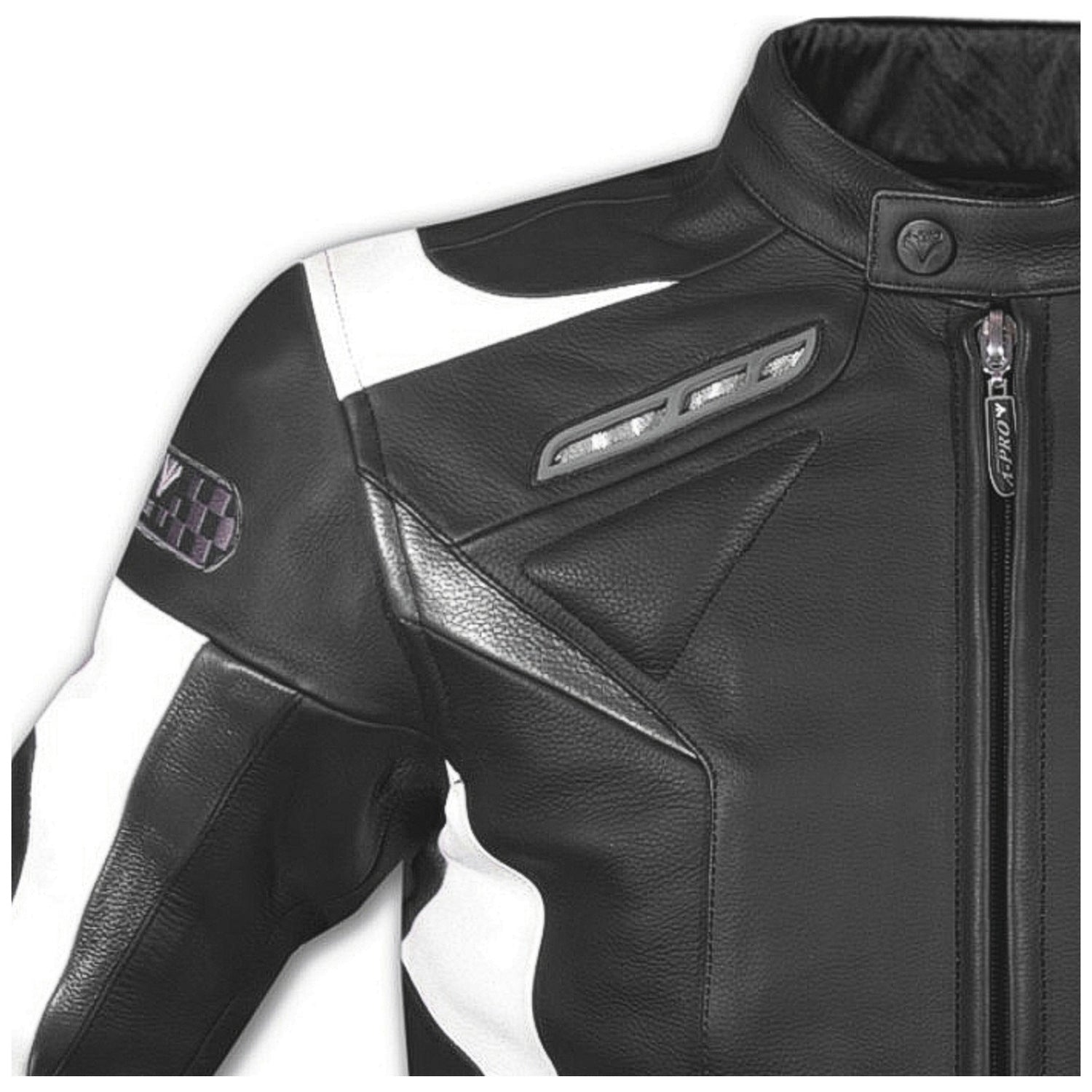 Кожено яке A-PRO ARROW BLACK