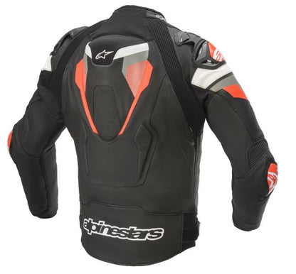 Кожено мото яке ALPINESTARS ATEM V4 BLACK/RED/GREY