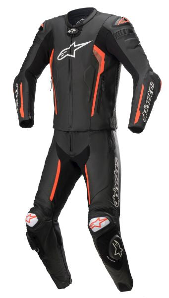 КОЖЕН ЕКИП ALPINESTARS Coveralls MISSILE V2 BLACK/FLUO RED 2PC