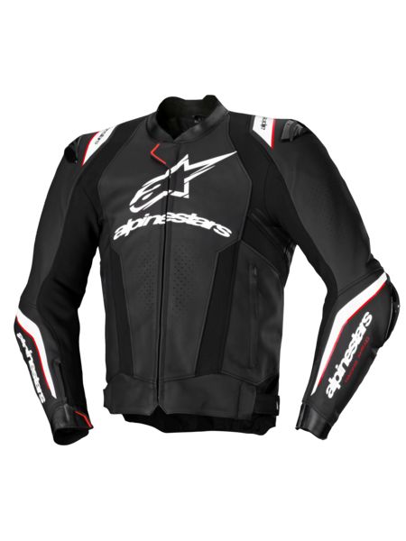 Кожено яке ALPINESTARS Missile V3 Ignition BLACK/WHITE
