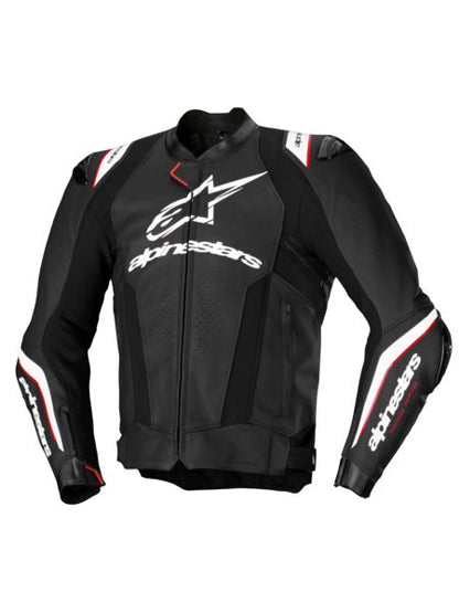 Кожено яке ALPINESTARS Missile V3 Ignition BLACK/WHITE