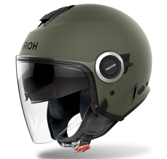 Kаска за скутер AIROH HELYOS MILITARY GREEN