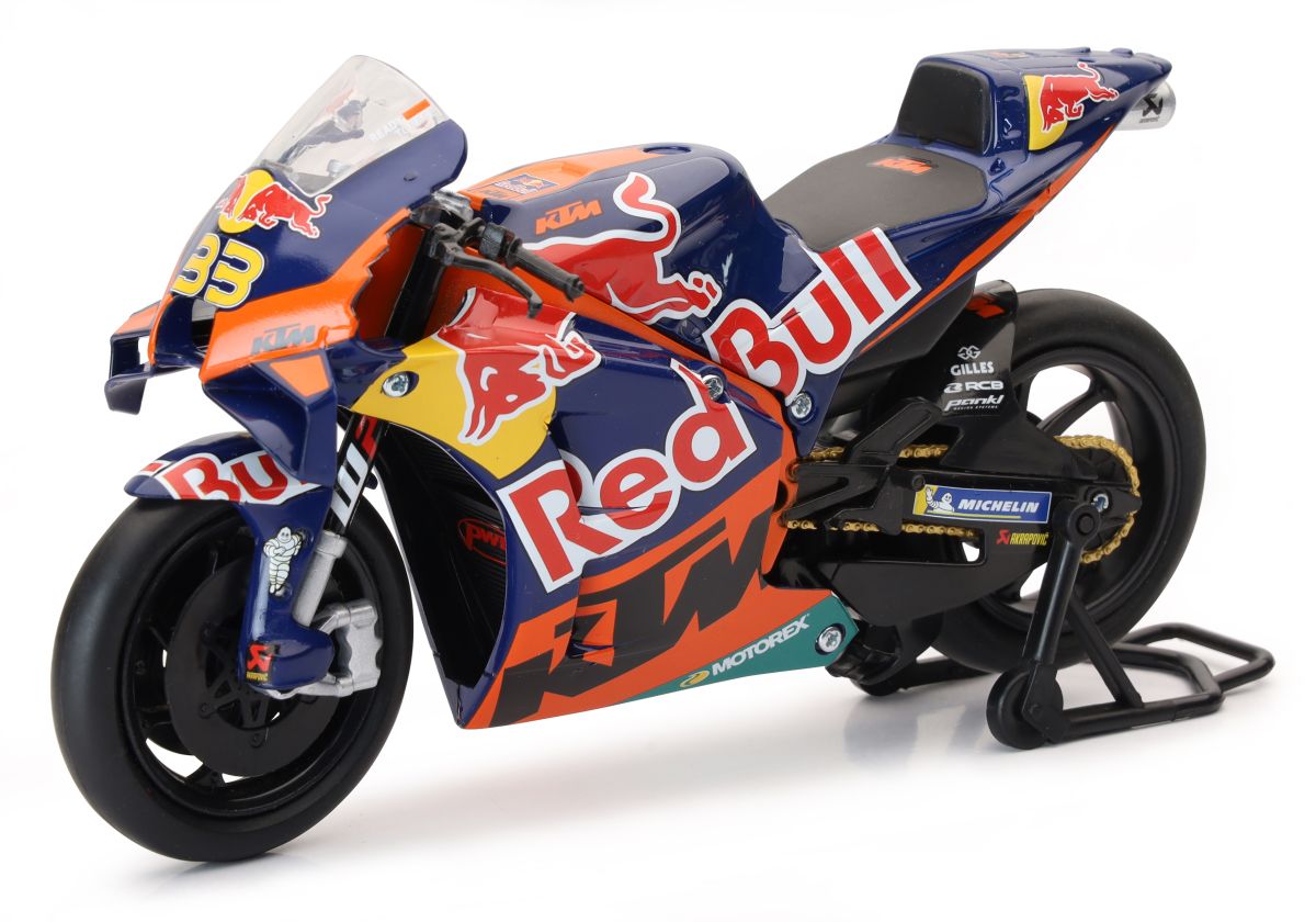 Мотоциклет играчка KTM Red Bull MotoGP B. Binder 1:12