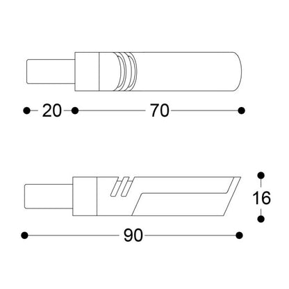 LED мото мигачи BARRACUDA IDEA B-LUX GOLD