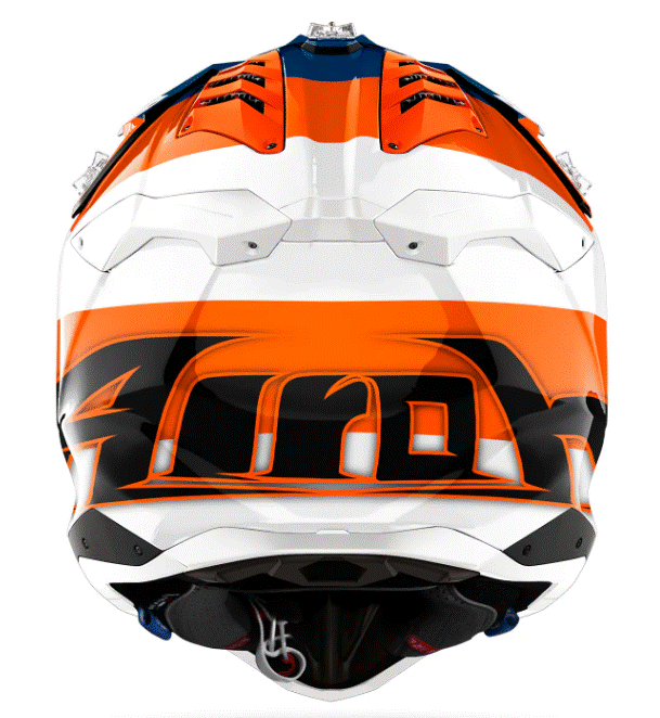 Каска AIROH AVIATOR 3 MONARCH ORANGE GLOSS