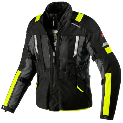 Текстилно мото яке SPIDI MODULAR YELLOW FLUO