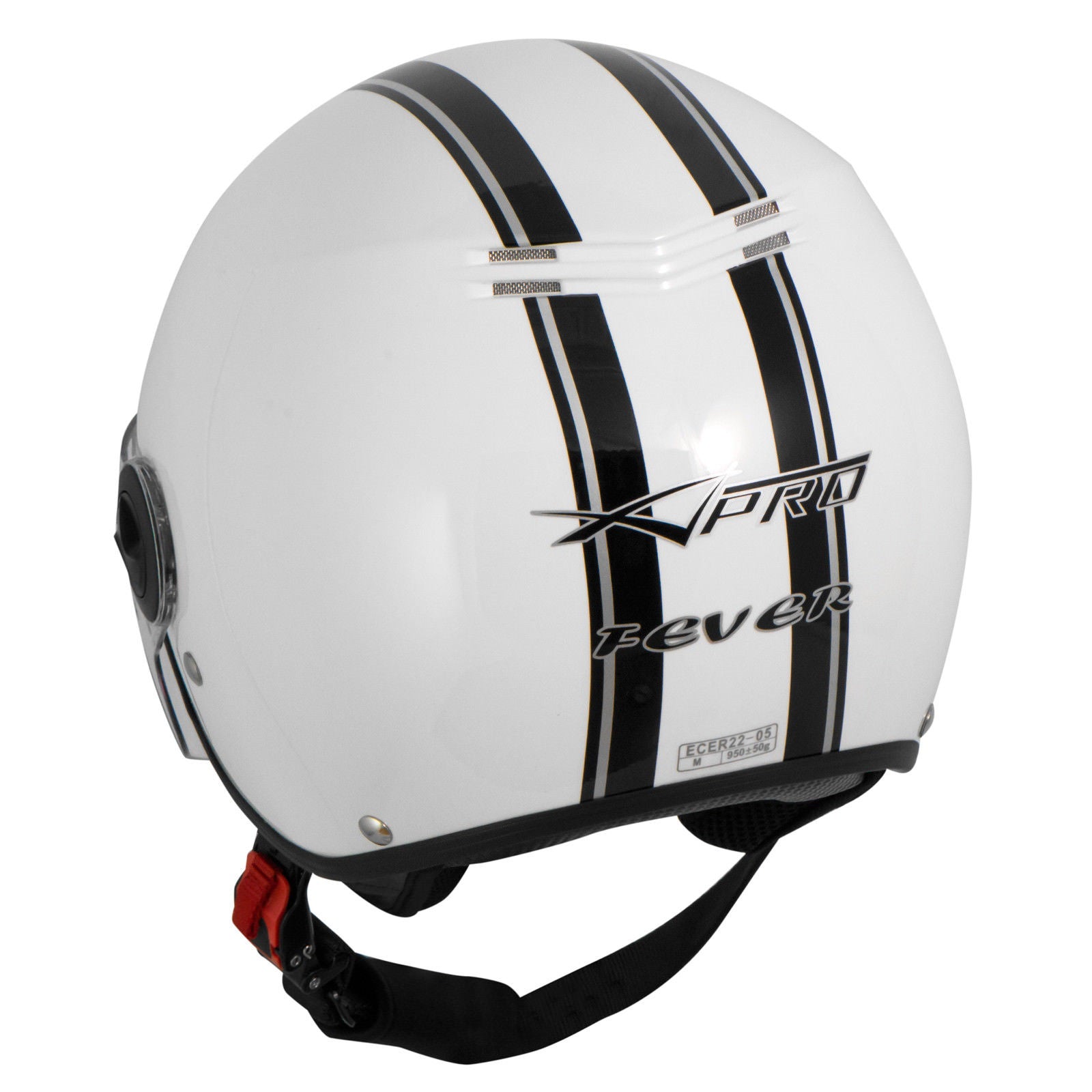 Каска за скутер FEVER WHITE
