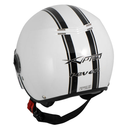 Каска за скутер FEVER WHITE