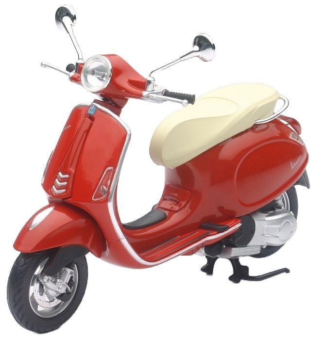 Мотопед играчка Vespa Primavera 1:12 RED