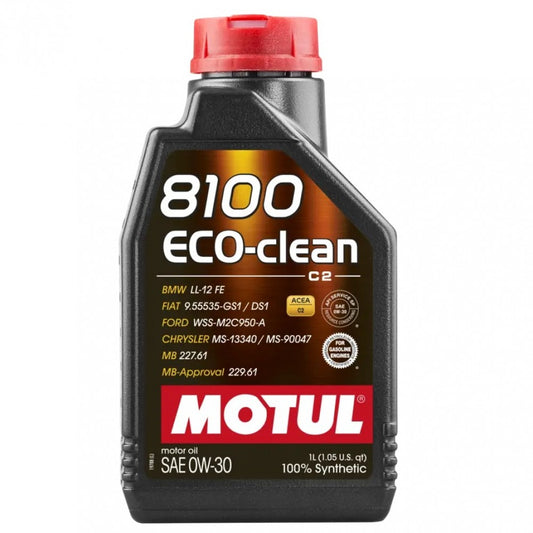 MOTUL 8100 ECO-CLEAN 0W30-1L