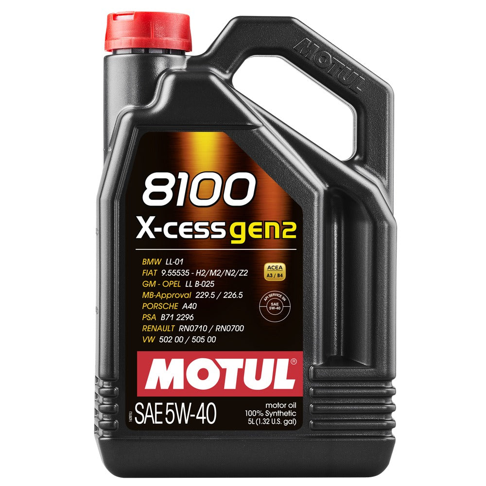 MOTUL 8100 X-CESS GEN2 5W40-5L