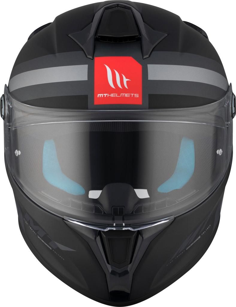 Каска MT TARGO S BRITAIN C2 MATT BLACK/GRAY
