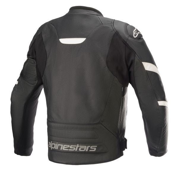 Кожено мото яке ALPINESTARS FASTER V2 AIRFLOW BLACK/WHITE