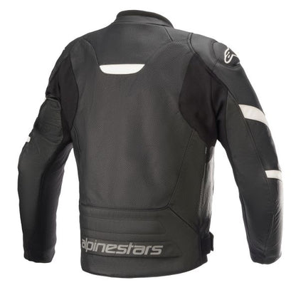 Кожено мото яке ALPINESTARS FASTER V2 AIRFLOW BLACK/WHITE