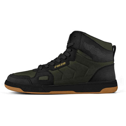 Дамски мото боти FALCO HARLEM ARMY GREEN