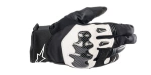 Ръкавици ALPINESTARS SMX-1 DRYSTAR BLACK/WHITE