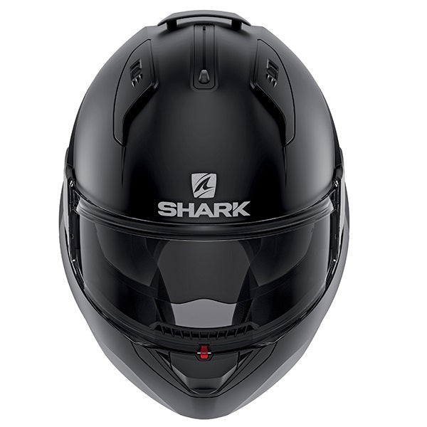 Каска за мотор SHARK EVO-ES BLANK BLACK MAT
