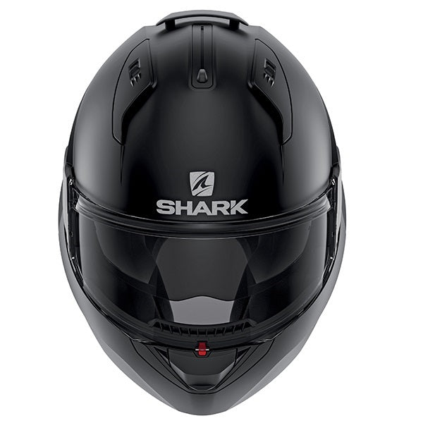 Каска за мотор SHARK EVO-ES BLANK BLACK MAT