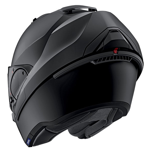 Каска за мотор SHARK EVO-ES BLANK BLACK MAT