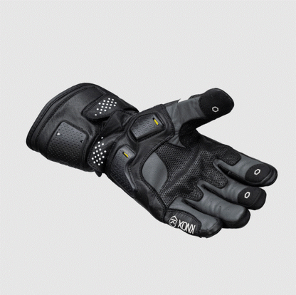 Кожени ръкавици KNOX Oulton MK2 – Black/White