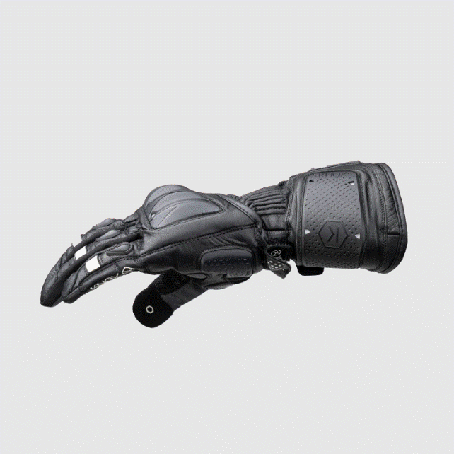 Кожени ръкавици KNOX Oulton MK2 – Black/White
