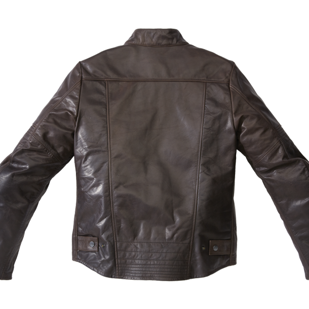 Кожено мото яке SPIDI GARAGE BROWN